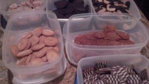 Just a sampling of Dale's cookies on one visit!