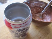 1/2 can PBR + 4-3-2-1 Spice Rub = 1 delicious chicken